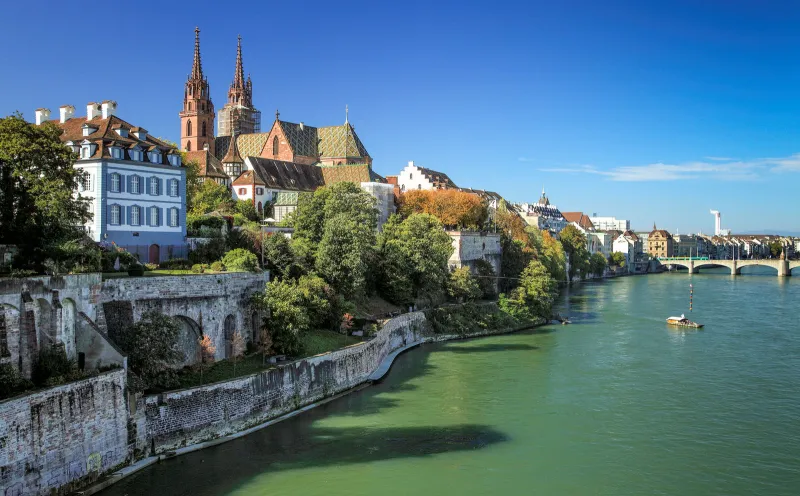 Basel, Rhine, Minster