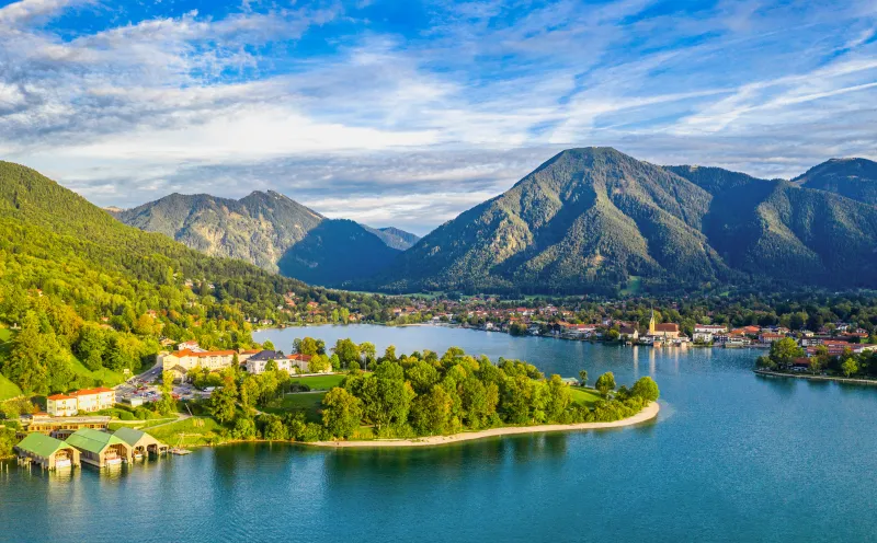 View of the Tegernsee