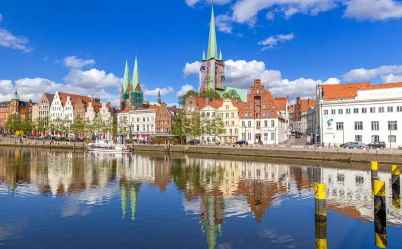 Churches, Old Town, Lübeck
