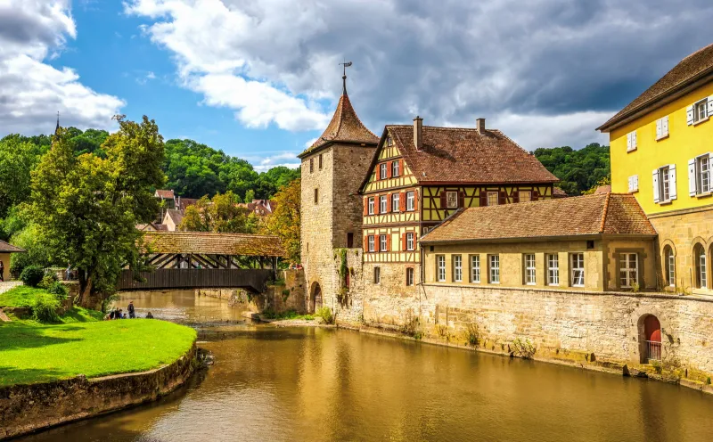 View of Schwäbisch Hall