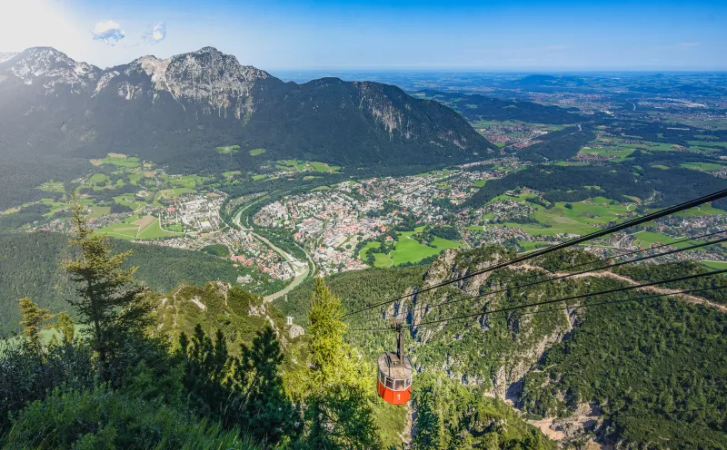 View from the Predigstuhl Bad Reichenhall