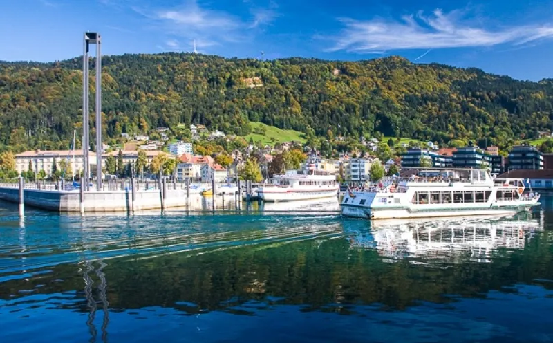 Bregenz harbor, Pfänder