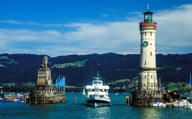 Entrance to the Port of Lindau
