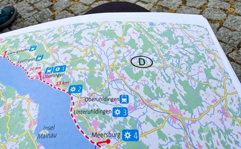 On the road...