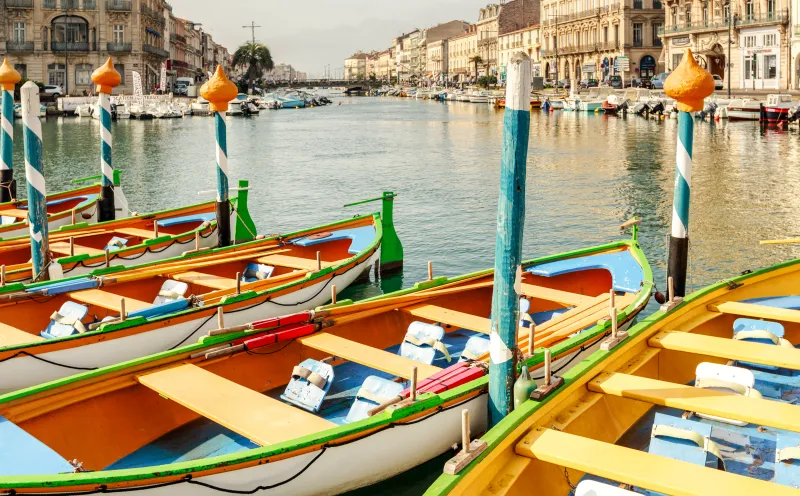 Boats in Séte