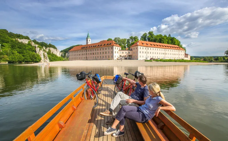 Boat trip to Weltenburg Abbey