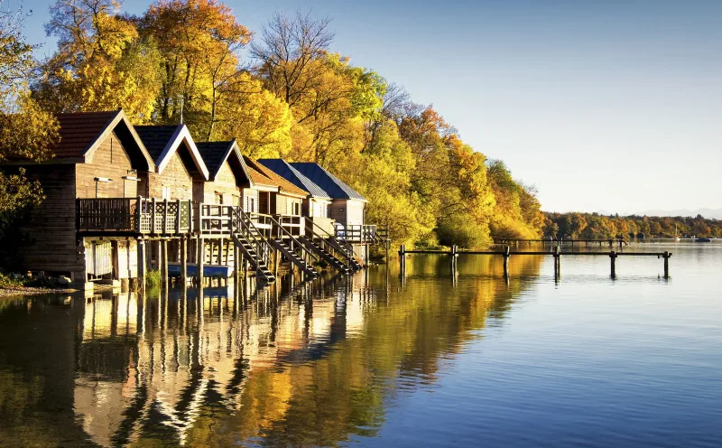 Boathouses Ammersee