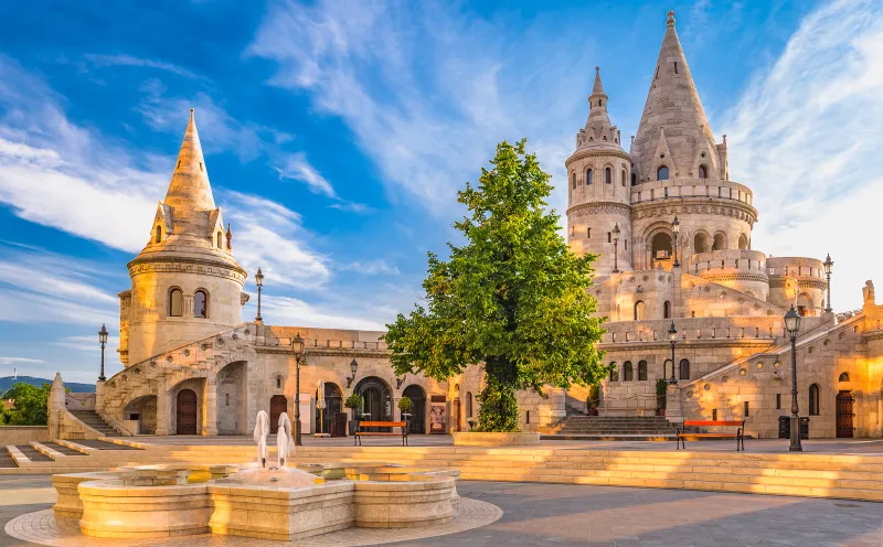 The Fishermen's Bastion in Budapest