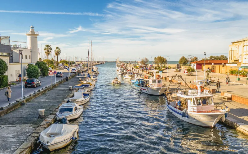 Viareggio harbor
