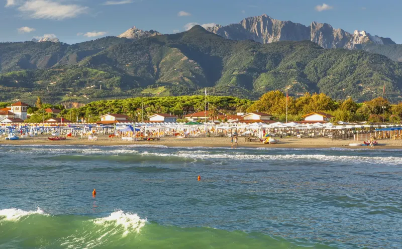 Forte dei Marmi beach