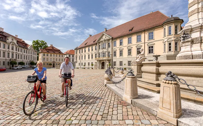 Cyclist, Residence, Eichstätt