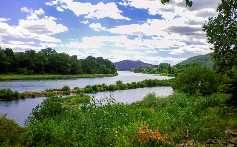 The Rhône near Meximieux