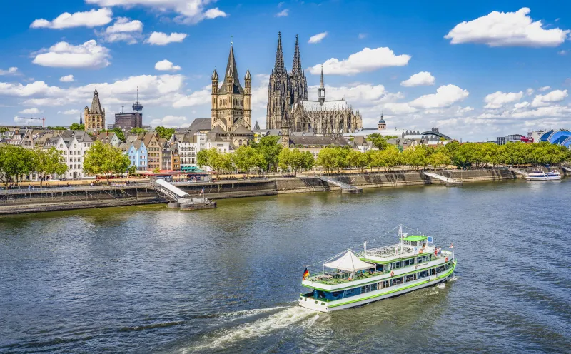 Cathedral and City Hall Cologne