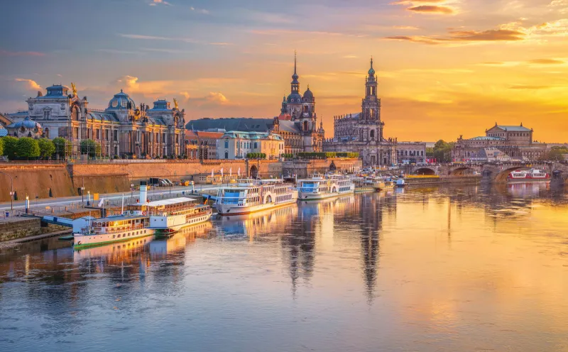 Dresden, city view
