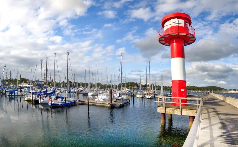Eckernförde harbor