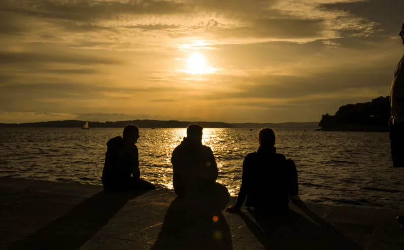 End of the bathing cruise in Kvarner Bay