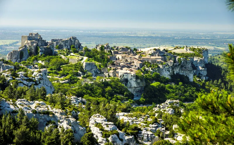 Rock town Les Baux de Provence