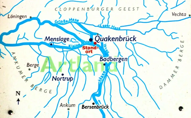 Hare river course