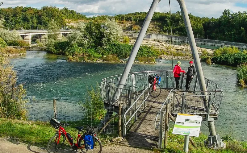 Photo 5 - Rheinfelden discharge platform
