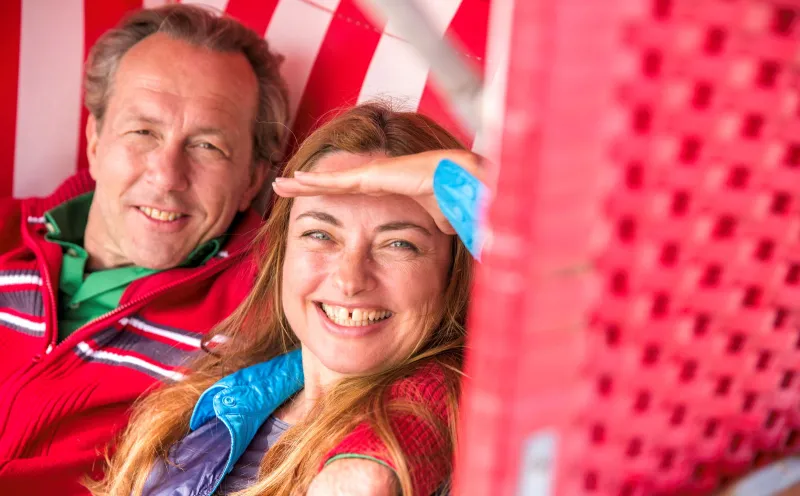 Happy and relaxed after your cycling vacation