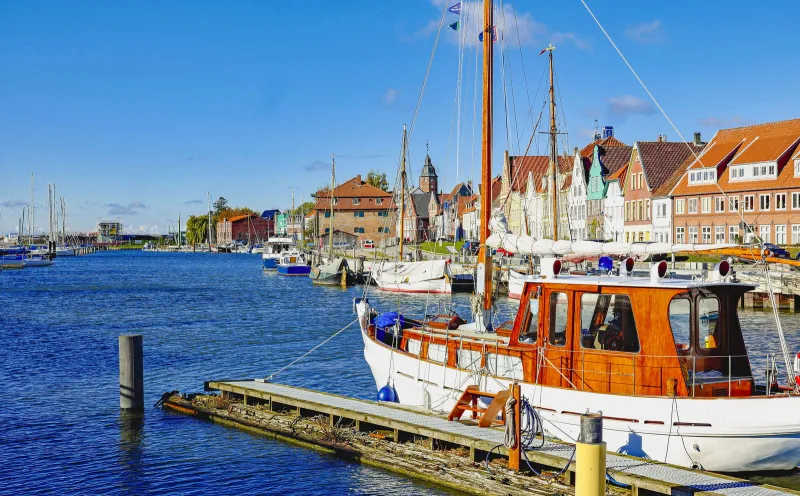 Glueckstadt harbor