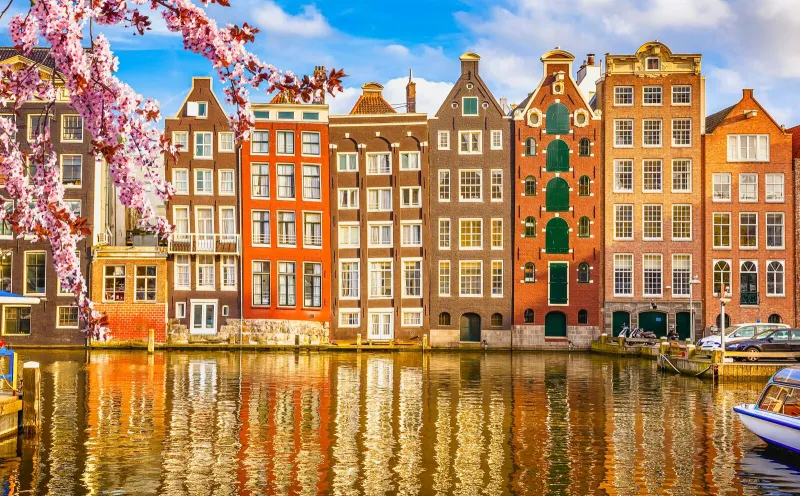 Canal houses in Amsterdam