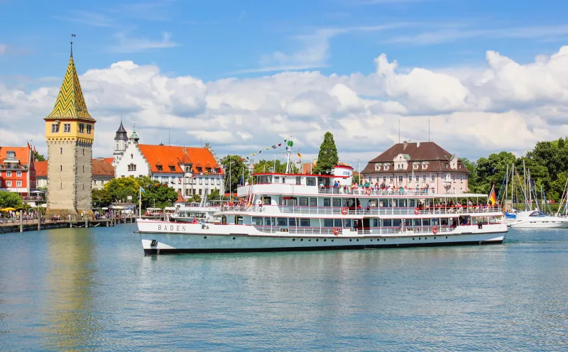 Lindau harbor entrance