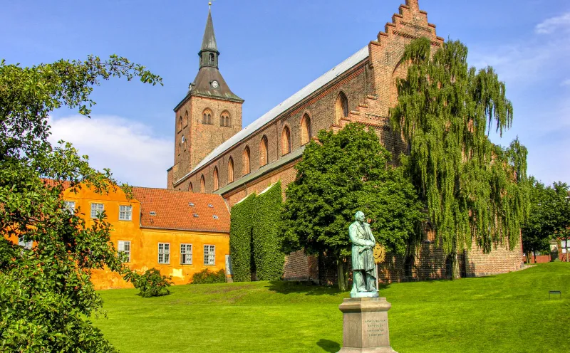 Hans Christian Andersen monument in Odense