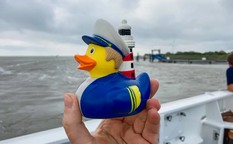 Ferry trip in East Frisia