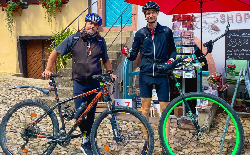 Rhine Valley cycle path