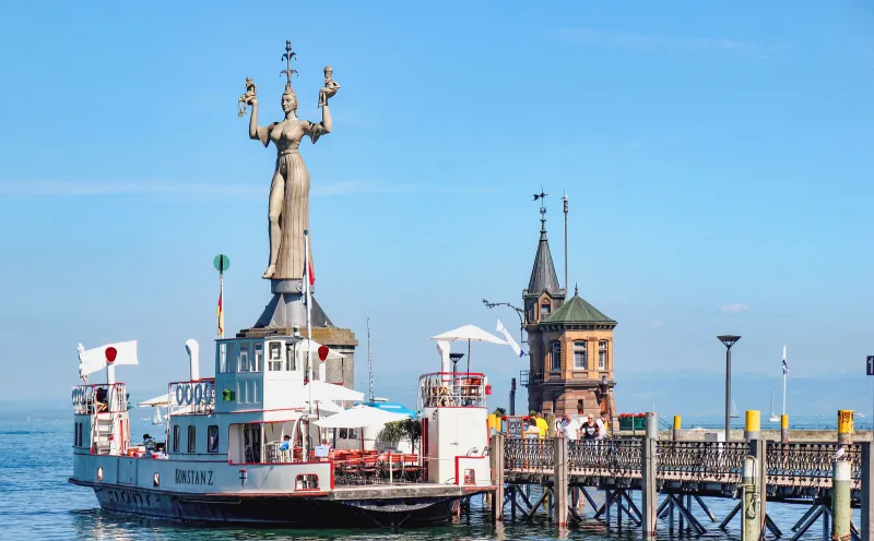 Imperia at the port of Constance
