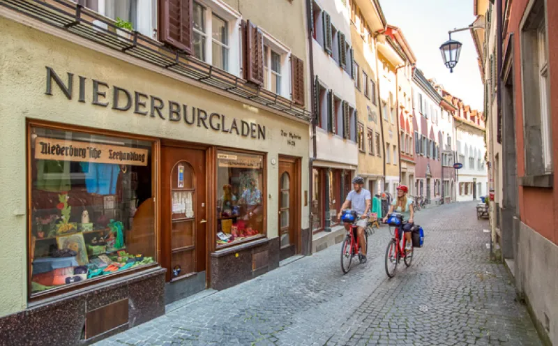 At the Niederburg in Konstanz