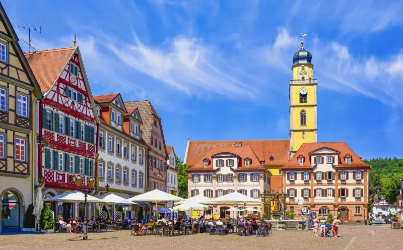 Mergentheim city center