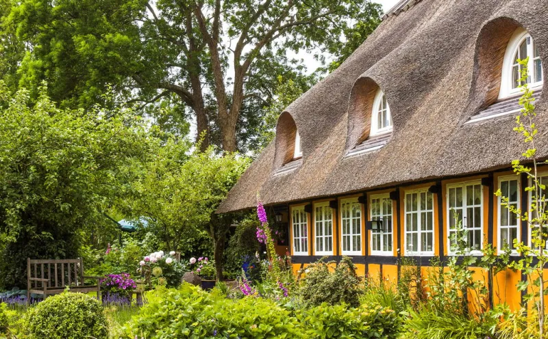Half-timbered house, Tåsinge island