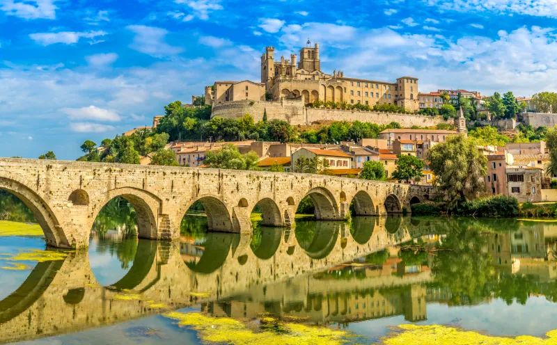 Beziers canal bridge