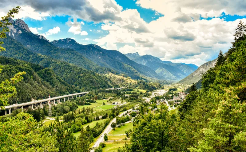 Val Canale near Tarvis