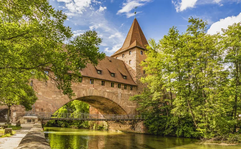 Chain walkway Nuremberg