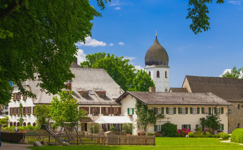 Monastery church, Frauenkirche, Chiemsee