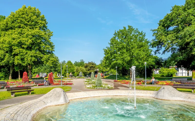 Spa park in Bad Füssing