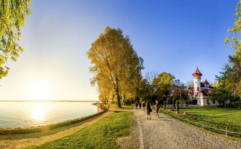 Kurparkschlösschen, Herrsching at Lake Ammer