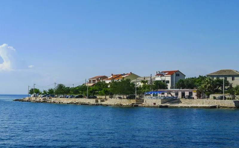 Town view, island of Pag