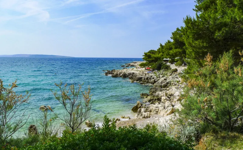 Bay, island of Rab
