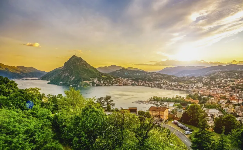 Lugano, Lake Lugano