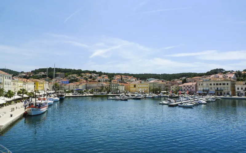 The port of Mali Lošinj