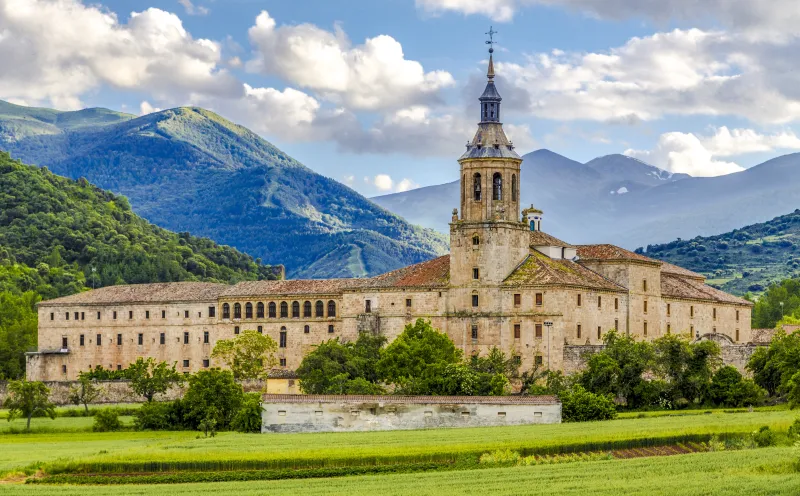 The monastery of San Millan de la Cogolla