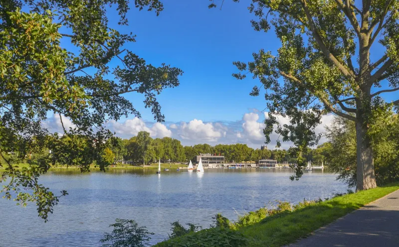 The Aasee lake near Münster