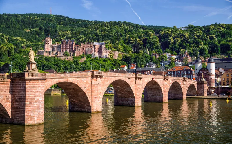 Neckar, Heidelberg, Castle