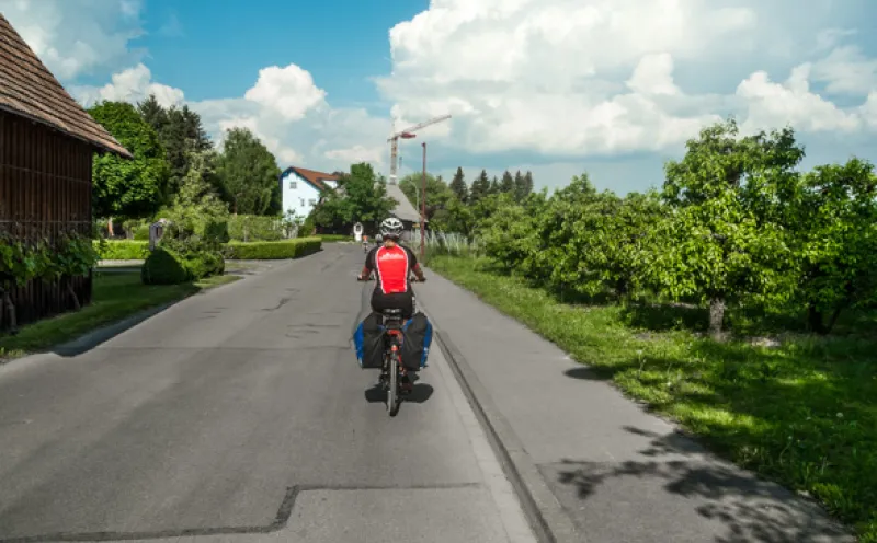 Cyclist Nonnenhorn