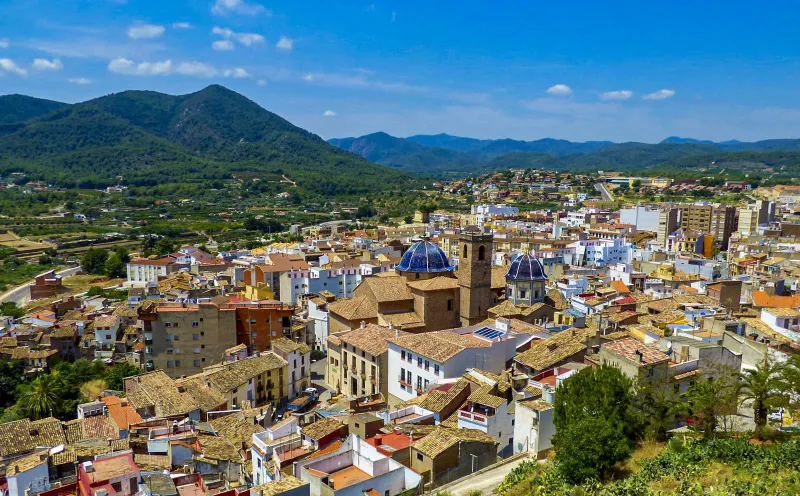 View over Onda