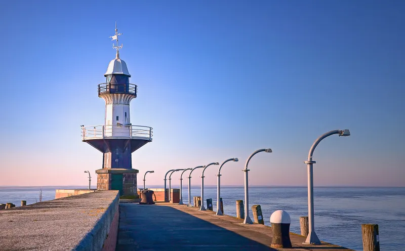 Brunsbüttel, lighthouse
